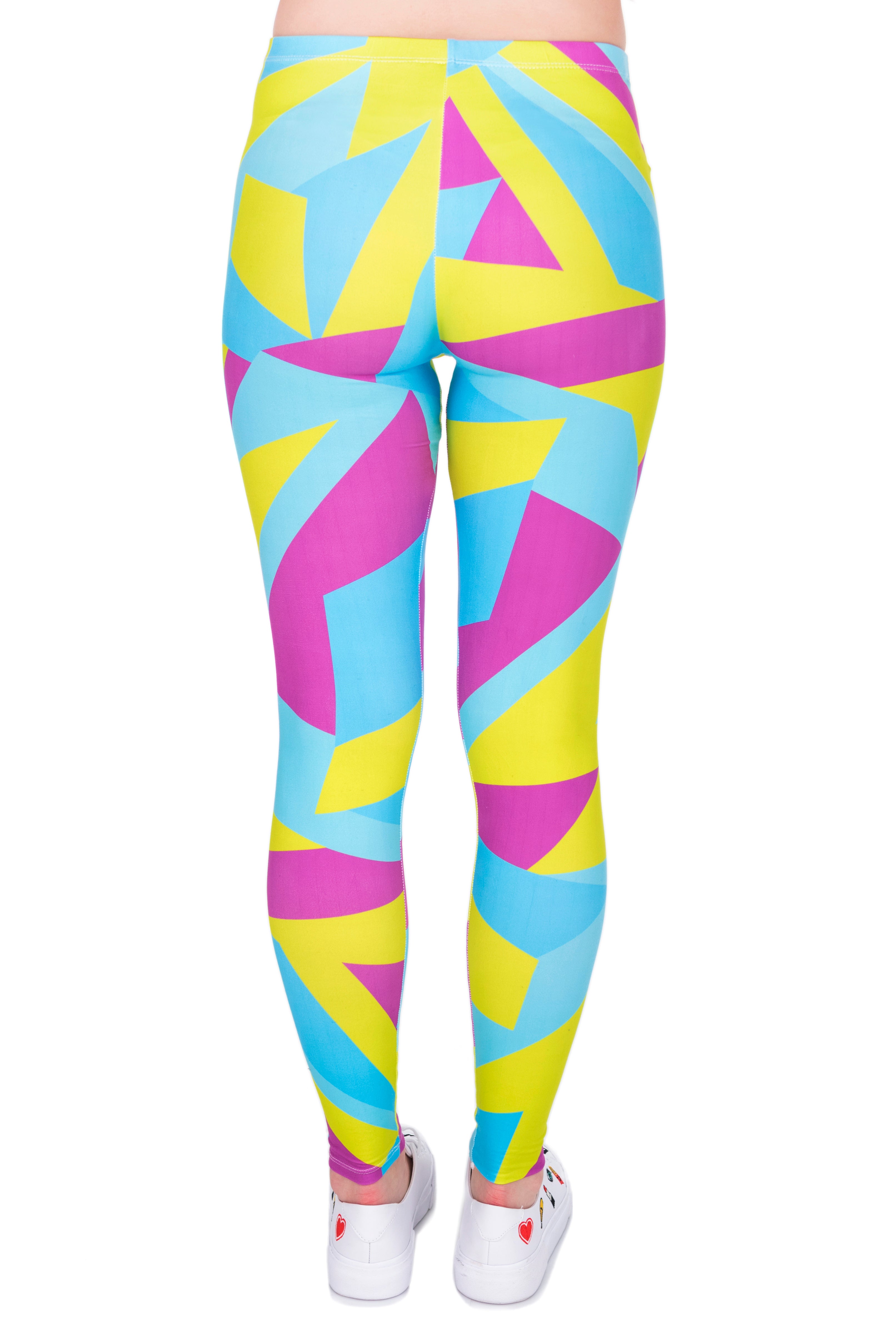 Full length womens/girls 3D full print leggings ****neon sport****