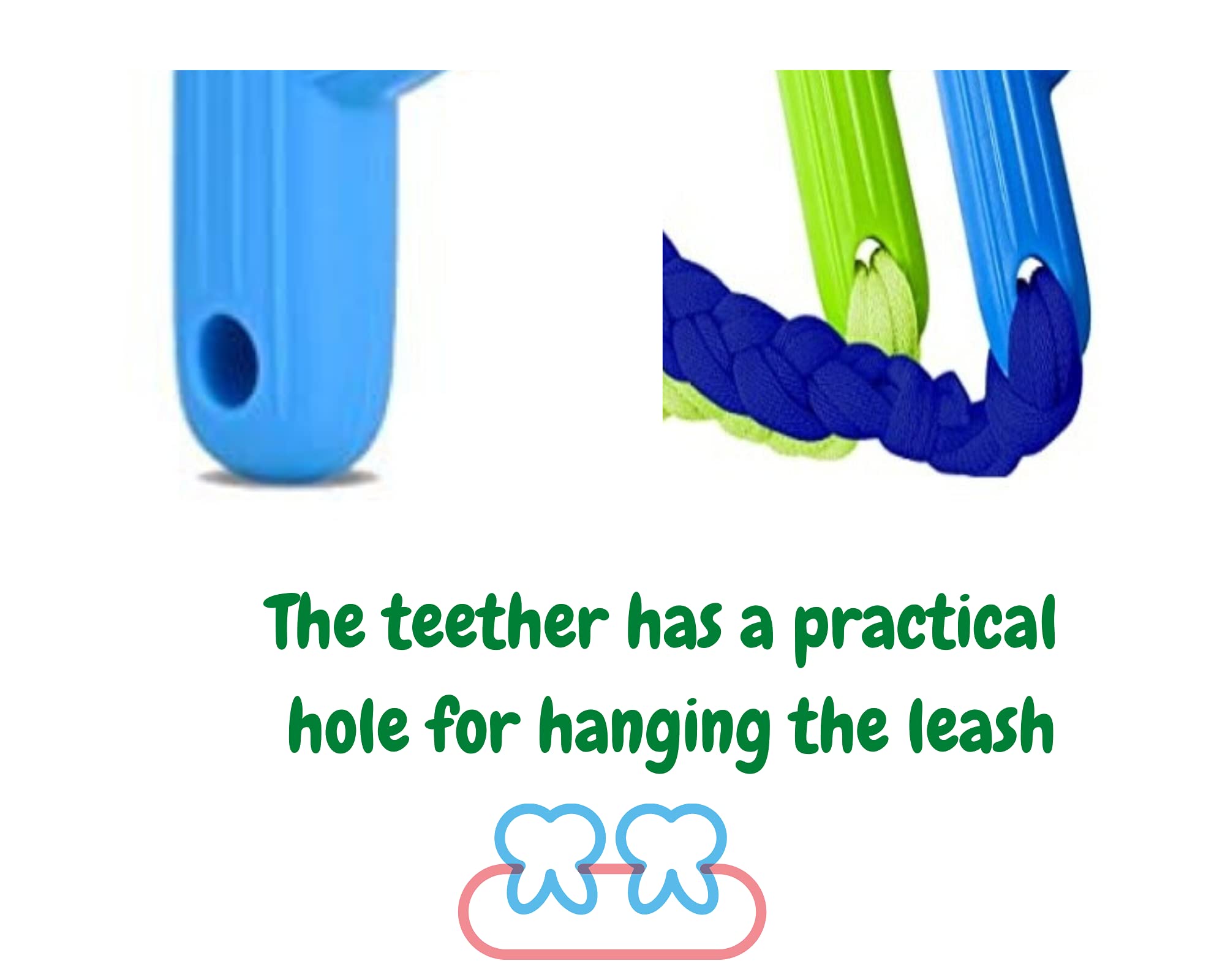 Colourful Silicone Toothbrush for Babies in The Shape of a Cactus ***Blue***