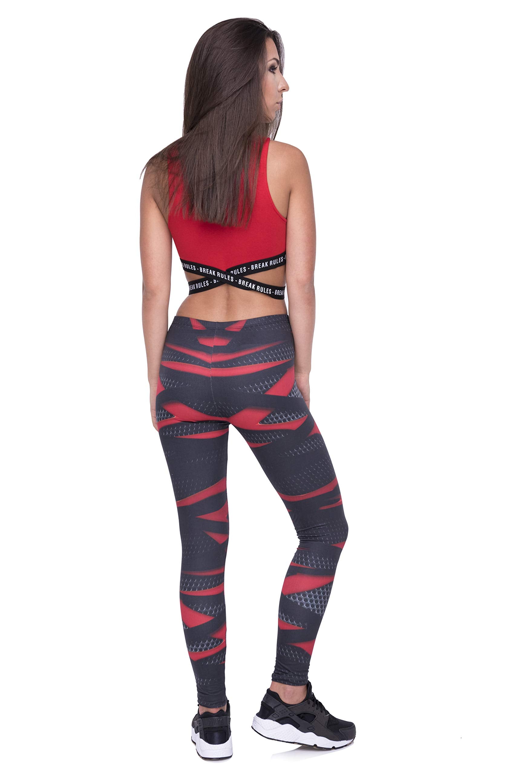 Full length womens/girls 3D full print leggings ****sport straps****