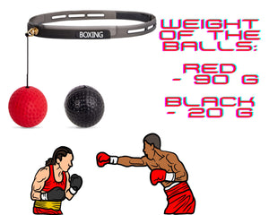 Boxing Ball *Black and Red Set*