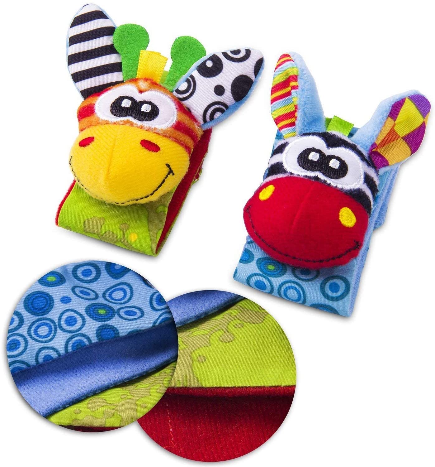 Sozzy Socks Baby Foot Finder & Wrist Rattles ***Sozzy4***