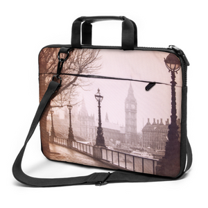 17" - 17,3" inch Laptop bag case made of Canvas with pocket for accessories *BigBen"