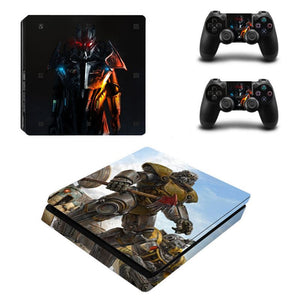 PS4 Slim FULL BODY Accessory Wrap Sticker Skin Cover Decal for PS4 Slim PlayStation 4 Slim, ***Follout2***