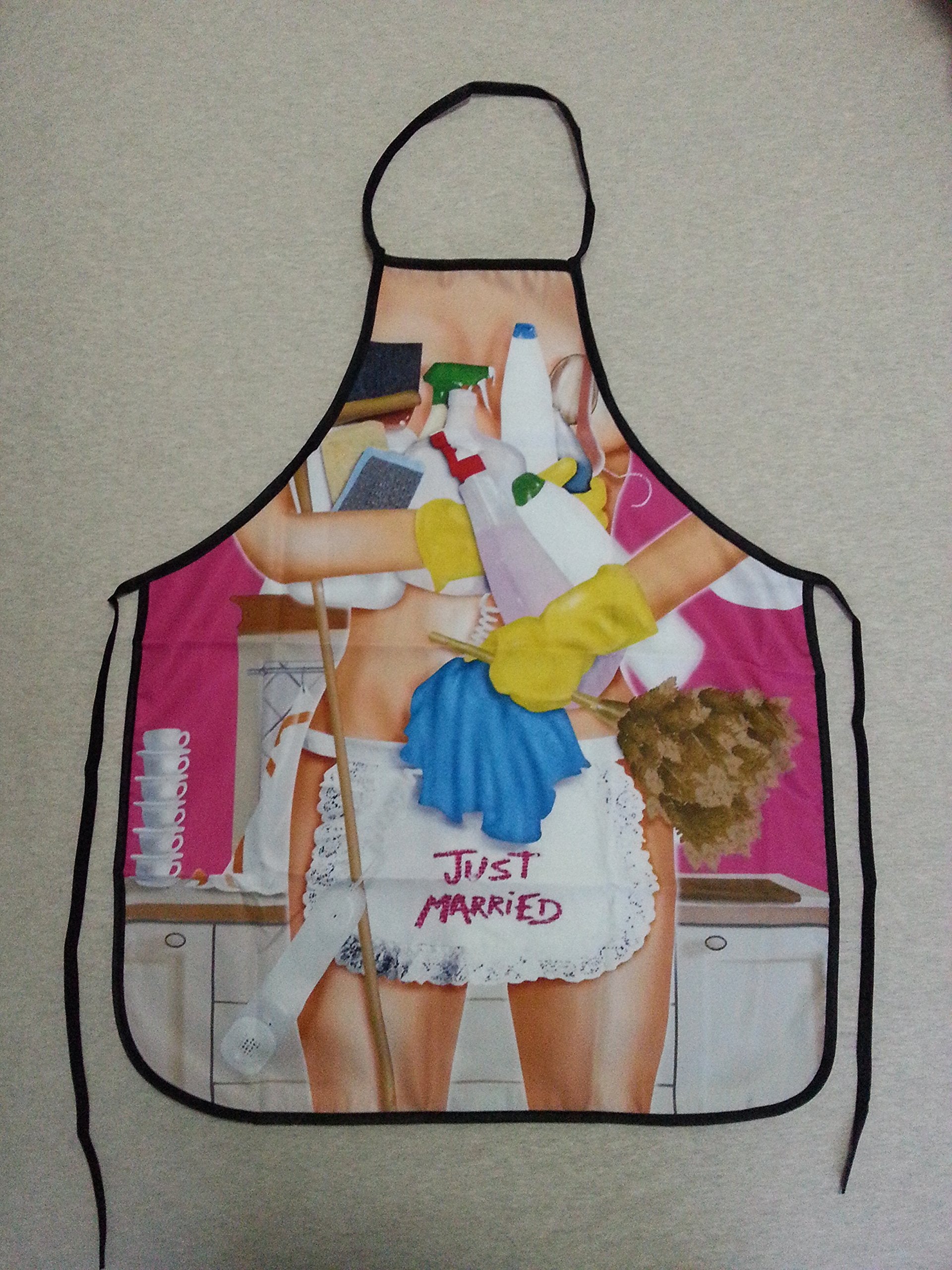 Novelty Aprons Sexy, Funny, Rude, Cheeky ***Just Married***
