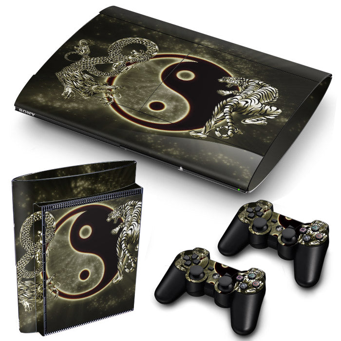 Red Carbon Textured Full Body Skin Wrap For PS3 Slim – XtremeSkins Decal Cover