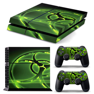 PS4 FULL BODY Accessory Wrap Sticker Skin Cover Decal for PS4 Playstation 4, ***Biohazard***