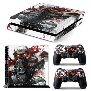 PS4 FULL BODY Accessory Wrap Sticker Skin Cover Decal for PS4 Playstation 4, ***KillZone***