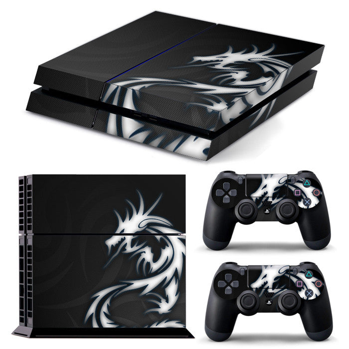 PS4 FULL BODY Accessory Wrap Sticker Skin Cover Decal for PS4 Playstation 4, ***Dragon Tribal***
