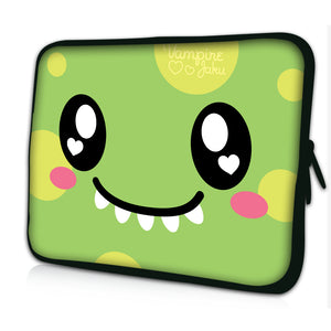 10 "inch Tablet Laptop Sleeve Protective Case by Funky Planet Bags/Cases *Sweet Green*