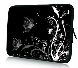 13"- 13.3"inch Tablet Laptop Case Bag Pouch Protective Cover by Funky Planet Bags/Cases * Black2B *