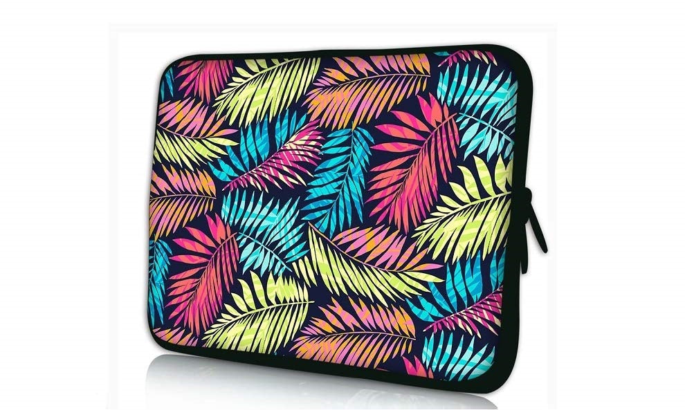 10 "inch Tablet Laptop Sleeve Protective Case by Funky Planet Bags/Cases *Colourful Leaves*