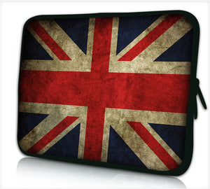 13"- 13.3"inch Tablet Laptop Case Bag Pouch Protective Cover by Funky Planet Bags/Cases *Dirty England*