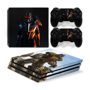 Playstation 4 Pro PS4 PRO Skin Stickers PVC for Console & Pads- Re-design your PS4 Pro ***Follout 2***