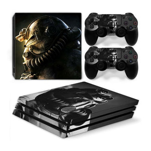 Playstation 4 Pro PS4 PRO Skin Stickers PVC for Console & Pads- Re-design your PS4 Pro ***Follout***