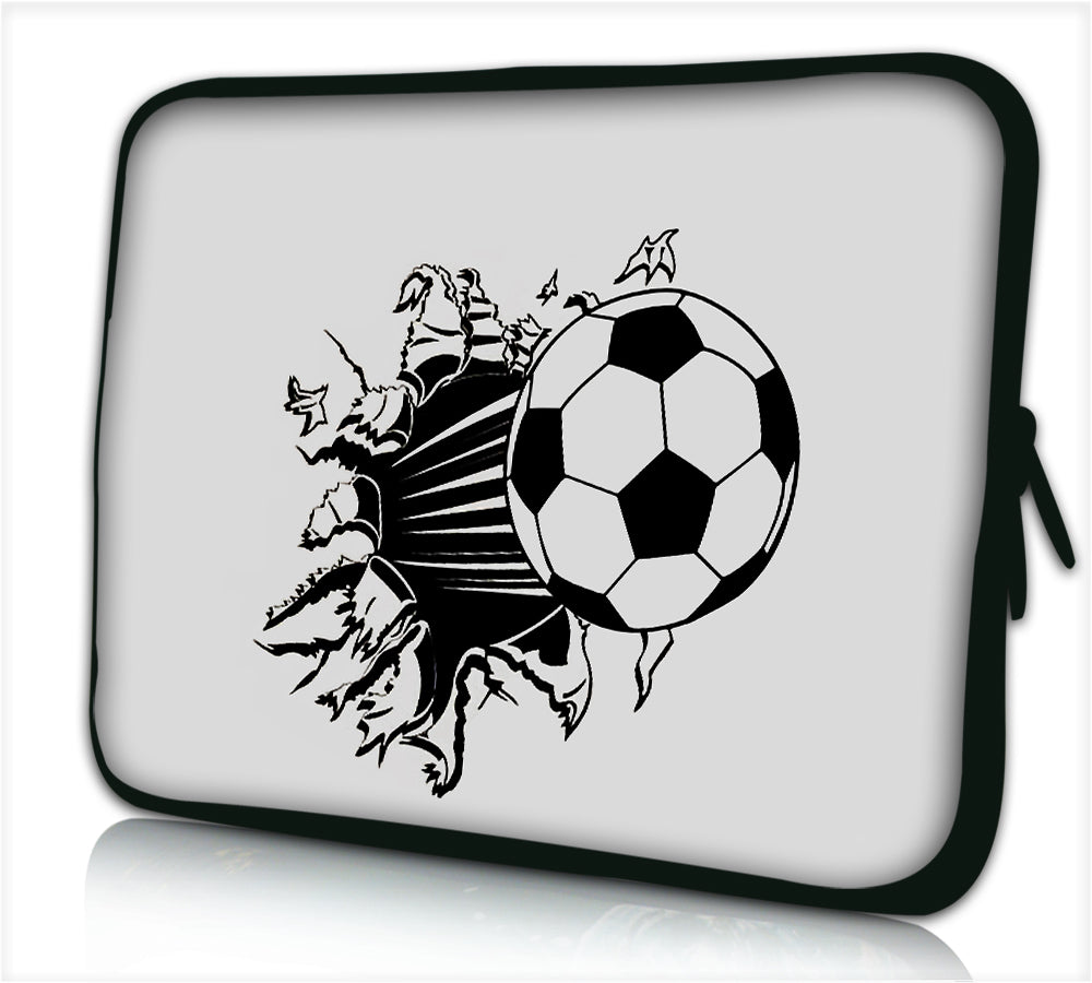 13"- 13.3"inch Tablet Laptop Case Bag Pouch Protective Cover by Funky Planet Bags/Cases *Football*