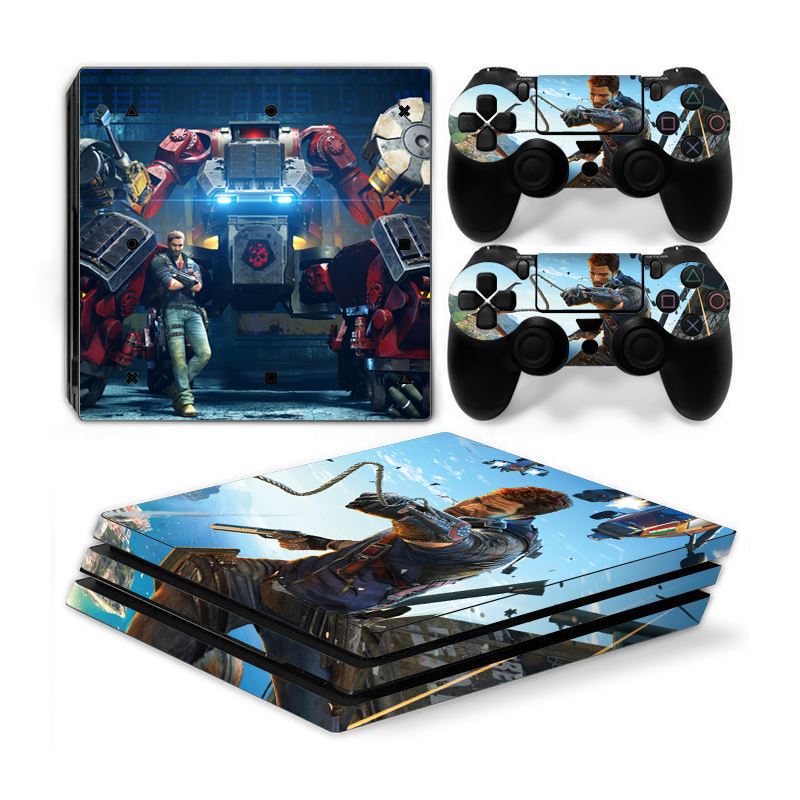 Playstation 4 Pro PS4 PRO Skin Stickers PVC for Console & Pads- Re-design your PS4 Pro ***Just Cuse 2***