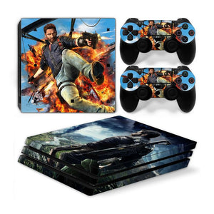 Playstation 4 Pro PS4 PRO Skin Stickers PVC for Console & Pads- Re-design your PS4 Pro ***Just Cuse***