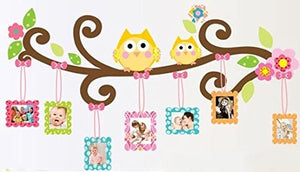 WALL STICKERS, BEDROOM WALL STICKERS, BEDROOM DECOR FOR BOYS & GIRLS ***Owls***