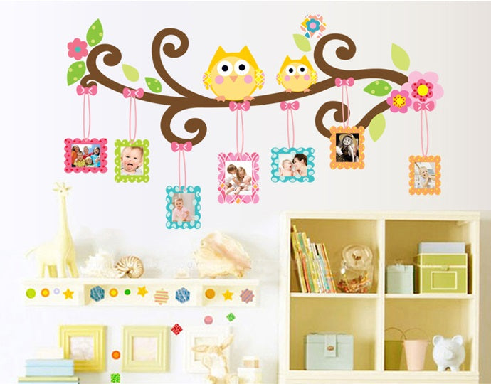 WALL STICKERS, BEDROOM WALL STICKERS, BEDROOM DECOR FOR BOYS & GIRLS ***Owls***