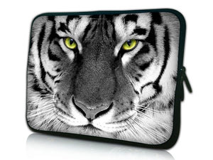 17"- 17.3" (inch) LAPTOP SLEEVE CARRY CASE/BAG NEOPRENE FOR LAPTOPS/NOTEBOOKS, ZIPPED *Tiger*